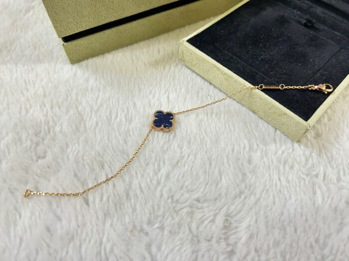 【Valleron Jewelry】CLOVER 1 MOTIF PIETERSITE BRACELET - Image 3