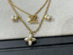 【Valleron Jewelry】FLOWERGRAM GOLD MOP DOUBLE ROW NECKLACE - Image 3