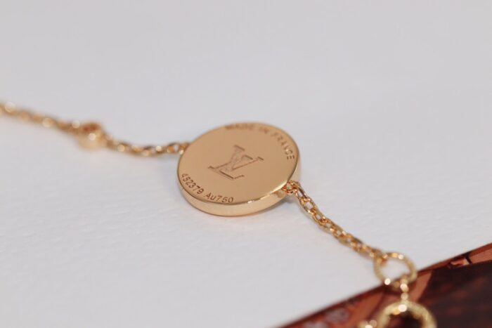 【Valleron Jewelry】STAR AND SUN 4 MOTIF PINK GOLD MALACHITE BRACELET - Image 4