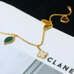 【Valeron Jewelry】LUCKY SPRING 5 MOTIF GOLD BRACELET - Image 6