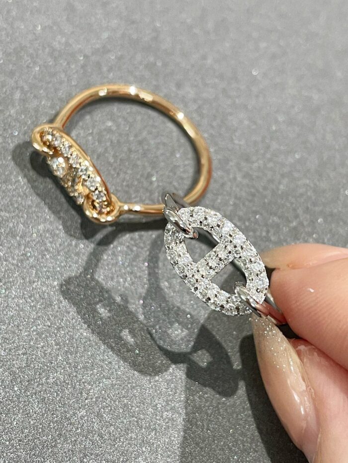 【Valerone Jewelry】RONDE SMALL DIAMOND RING - Image 5