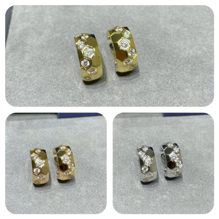 【Valleron Jewelry】BEE LOVE DIAMOND HOOP EARRINGS - Image 8