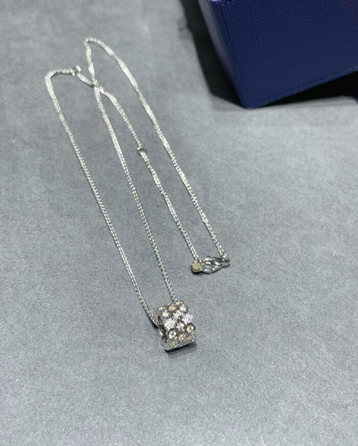 【Valleron Jewelry】BEE LOVE DIAMOND PAVED 3 ROW NECKLACE - Image 6