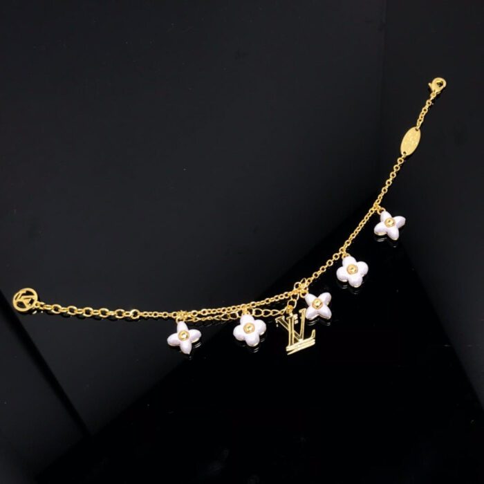 【Valleron Jewelry】LOGO 6 MOTIF STAR AND SUN GOLD BRACELET - Image 1