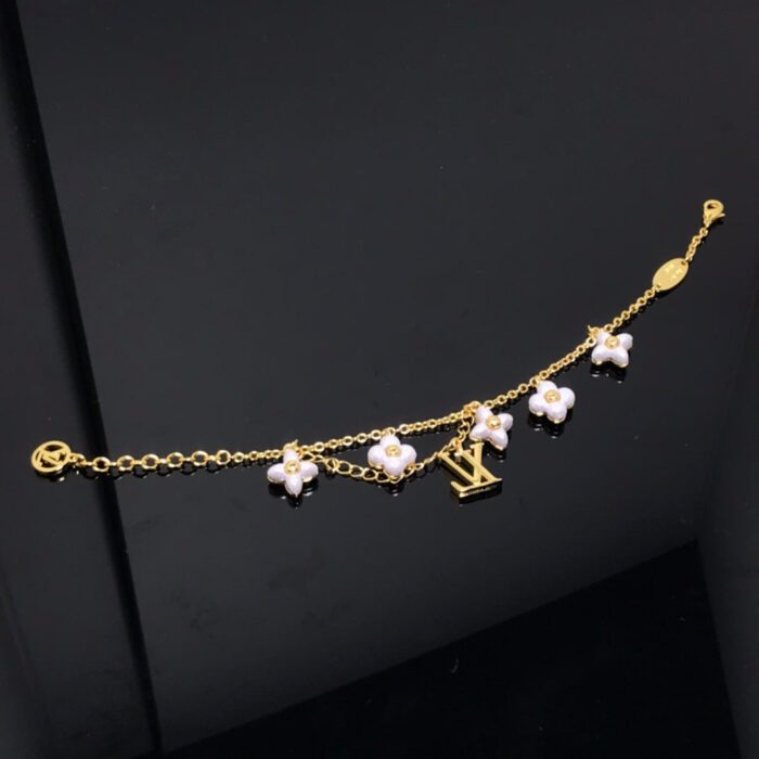 【Valleron Jewelry】LOGO 6 MOTIF STAR AND SUN GOLD BRACELET - Image 4