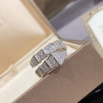 【Valerone Jewelry】SERPENTI RING SILVER DIAMOND PAVED