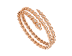 【Valleron Jewelry】SERPENTI BRACELET PINK GOLD DIAMOND DOUBLE ROW - Image 2