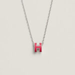【Valleron Jewelry】H NECKLACE PINK