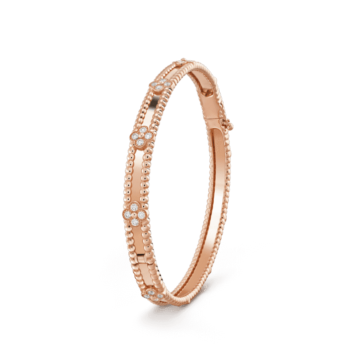 【Valerone Jewelry】CLOVER BRACELET 4MM DIAMONDS - Image 1