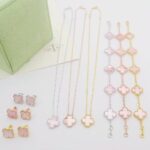 【Valeron Jewelry】Clover Mini Pink Earrings - Image 9