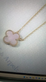 【Valleron Jewelry】CLOVER MINI 9.5mm Pink Necklace - Image 13
