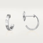 【Valeron Jewelry】LOVE EARRINGS 2.65MM SILVER - Image 2