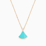 【Valleron Jewelry】DREAM NECKLACE TURQUOISE PINK GOLD - Image 2