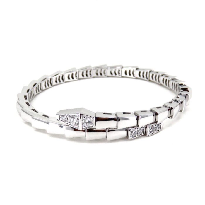 【Valeron Jewelry】SERPENTI BRACELET DIAMONDS SILVER - Image 2