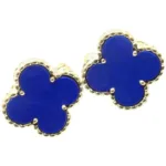 【Valeron Jewelry】CLOVER MINI 9.5MM TURQUOISE EARRINGS - Image 2