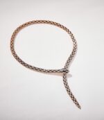 【Valerone Jewelry】High-End Bespoke Black Onyx Serpent Necklace - Image 3