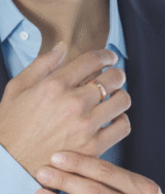 【Valeron Jewelry】ALLIANCE LIENS VIDENCE DIAMOND 4MM RING - Image 4