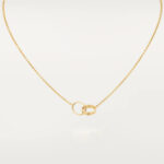 【Valleron Jewelry】LOVE NECKLACE DOUBLE RING GOLD - Image 2