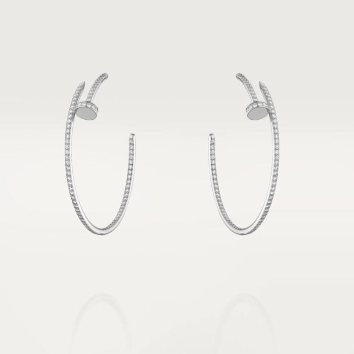 【Valeron Jewelry】JUSTE EARRINGS FULL DIAMONDS 1.8MM - Image 2