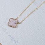 【Valleron Jewelry】CLOVER MINI 9.5mm Pink Necklace - Image 7