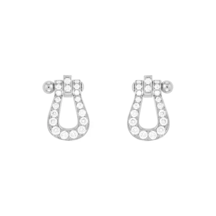 【Valeron Jewelry】FORCE 10 FULL DIAMOND STUD EARRINGS MINI MODEL - Image 1