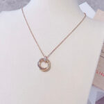 【Valerone Jewelry】TRINITY NECKLACE GOLD  DIAMONDS - Image 7