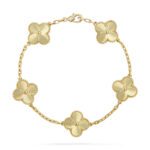 【Valleron Jewelry】CLOVER 5 FLOWERS LASER BRACELET