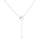 【Valleron Jewelry】FINESSE SILVER DIAMOND NECKLACE - Image 2