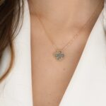 【Valleron Jewelry】CLOVER 15MM  GRAY MOTHER OF PEARL NECKLACE - Image 6