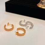 【Valeron Jewelry】CLASH SMALL HOOP EARRINGS - Image 2