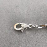 【Valleron Jewelry】CLOVER 5 MOTIF ONYXS DIAMOND BRACELET SILVER - Image 8