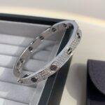 【Valeron Jewelry】LOVE BRACELET 6.1MM DIAMOND-PAVED CERAMIC - Image 6