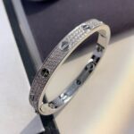 【Valeron Jewelry】LOVE BRACELET 6.1MM DIAMOND-PAVED CERAMIC - Image 8