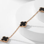 【Valleron Jewelry】CLOVER 10 MOTIFS ONYX NECKLACE - Image 14