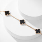 【Valleron Jewelry】CLOVER 10 MOTIFS ONYX NECKLACE - Image 15
