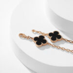 【Valleron Jewelry】CLOVER 10 MOTIFS ONYX NECKLACE - Image 17