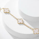 【Valleron Jewelry】CLOVER 10 MOTIFS WHITE MOTHER OF PEARL NECKLACE - Image 7