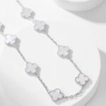 【Valleron Jewelry】CLOVER 10 MOTIFS WHITE MOTHER OF PEARL NECKLACE - Image 12