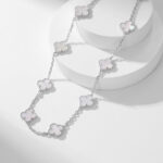 【Valleron Jewelry】CLOVER 10 MOTIFS WHITE MOTHER OF PEARL NECKLACE - Image 13