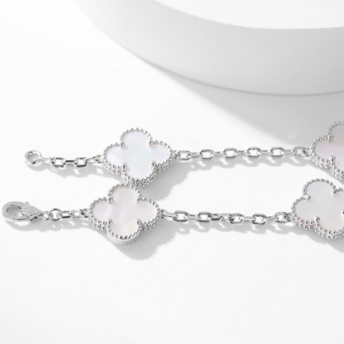 【Valleron Jewelry】CLOVER 10 MOTIFS WHITE MOTHER OF PEARL NECKLACE - Image 18
