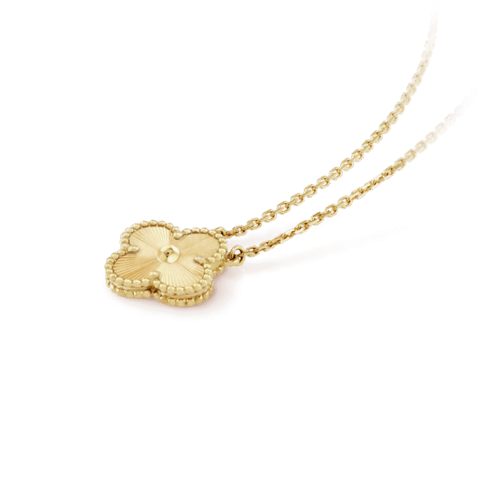 【Valleron Jewelry】CLOVER 15MM LASER NECKLACE - Image 3