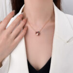 【Valleron Jewelry】LUCKY  CARNELIANS LADYBUG NECKLACE - Image 2