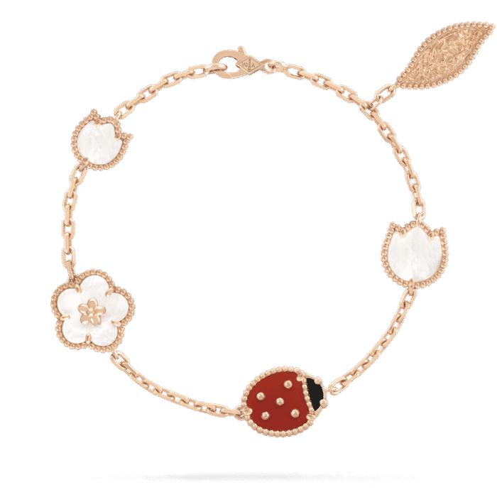 【Valerone Jewelry】LUCKY SPRING 5 MOTIF BRACELET - Image 1