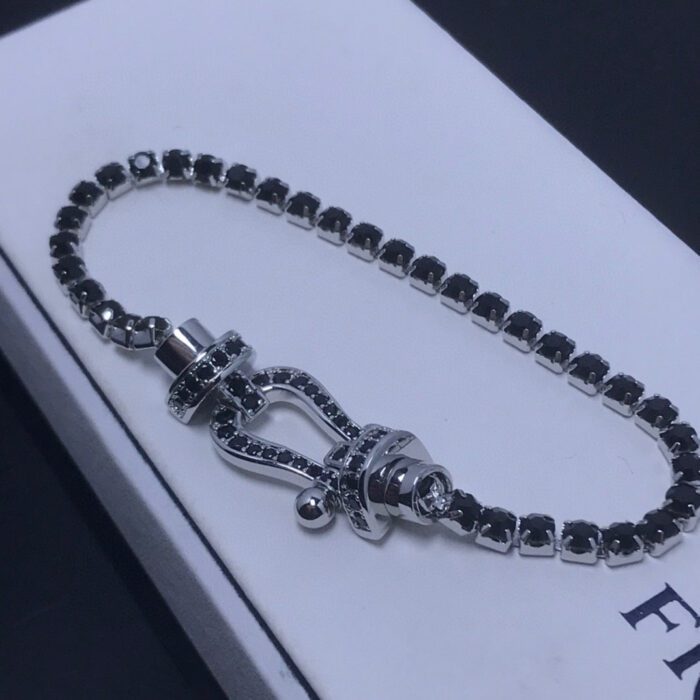 【Valeron Jewelry】FORCE  LARGE HORSESHOE FULL DIAMOND TENNIS BRACELET - Image 10