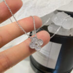 【Valleron Jewelry】CLOVER 15MM DIAMOND SINGLE FLOWER NECKLACE - Image 7