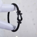 【Valeron Jewelry】FORCE LARGE SERIES HORSESHOE BLACK SAMURAI BRACELET - Image 5