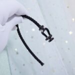 【Valeron Jewelry】FORCE LARGE SERIES HORSESHOE BLACK SAMURAI BRACELET - Image 8