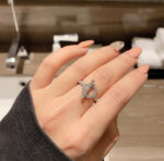 【Valeron Jewelry】ECHAPPEE RING SILVER DIAMOND - Image 5