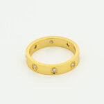 【Valerone Jewelry】LOVE RING 3.6MM 8 DIAMONDS - Image 5