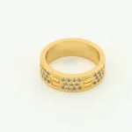 【Valerone Jewelry】LOVE RING 5.5MM DIAMONDS PAVED - Image 6